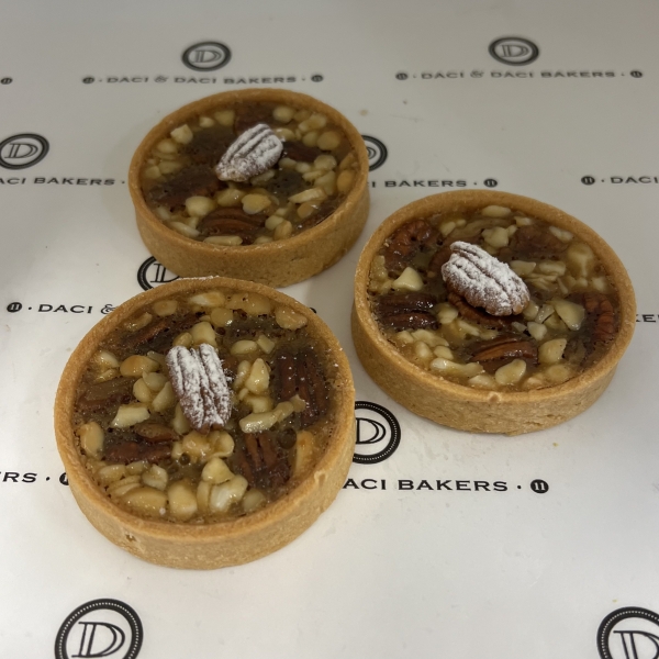 Pecan, Maple & Macadamia Tart