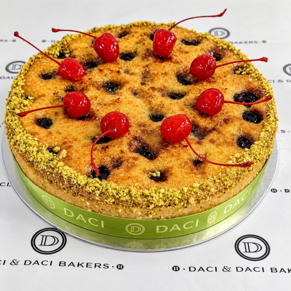Cherry & Pistachio Tart
