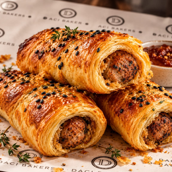 Beef & Shiraz sausage roll